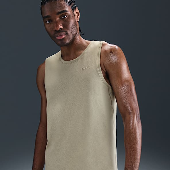 ★ Nike★ Sleeveless T-shirt M Pale Ivory HJ3688110 HJ3688- Nike Men's Sleeveless T-Shirt. Nike ID